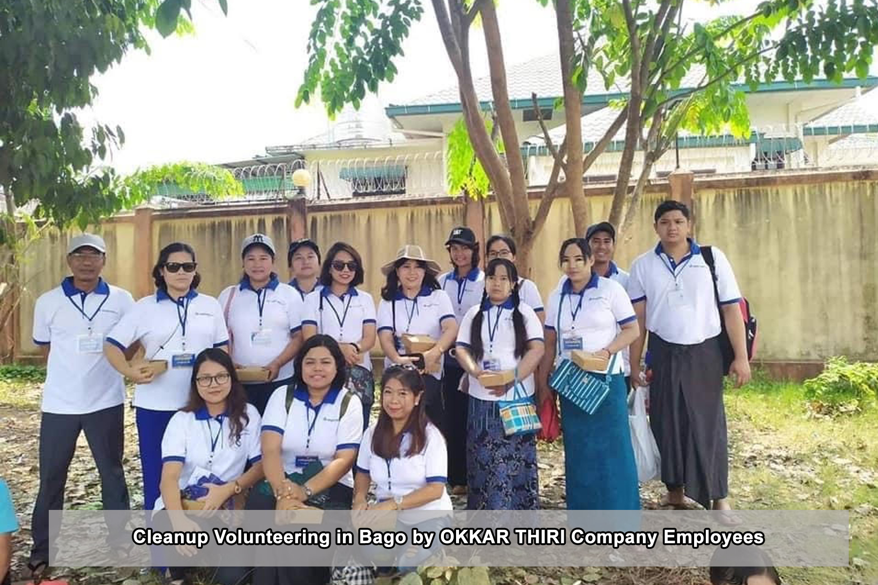 Clean Up Volunteering in Bago